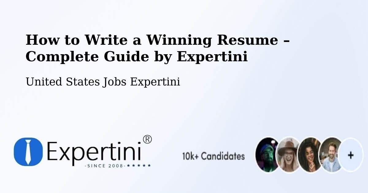 Resume Writing Guide for Job Seekers – Lufkin - Lufkin, United States Jobs Expertini